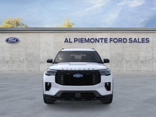 Space White Metallic 2026 Ford Explorer ST-Line