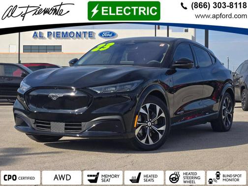 Shadow Black 2023 Ford Mustang Mach-E Premium