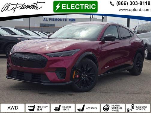 Magenta 2025 Ford Mustang Mach-E Premium