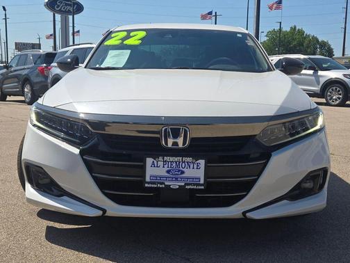Platinum White Pearl 2022 Honda Accord Hybrid Sport