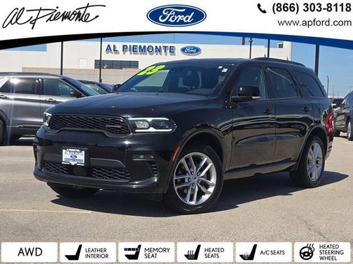 DB Black Clearcoat 2023 Dodge Durango GT Plus