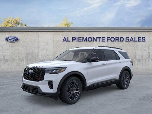 Space White Metallic 2026 Ford Explorer ST