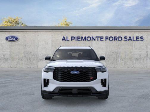 Space White Metallic 2026 Ford Explorer ST