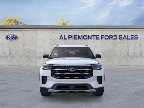 Space White Metallic 2026 Ford Explorer Active