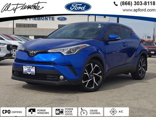Blue 2018 Toyota C-HR XLE