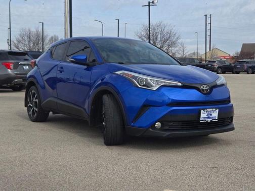 Blue 2018 Toyota C-HR XLE