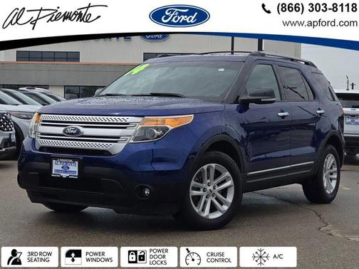 Blue Metallic 2014 Ford Explorer XLT