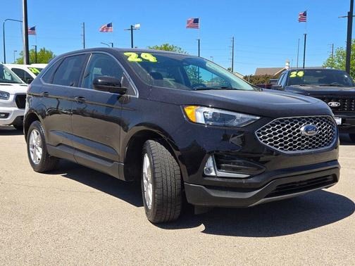 Agate Black Metallic 2024 Ford Edge SEL