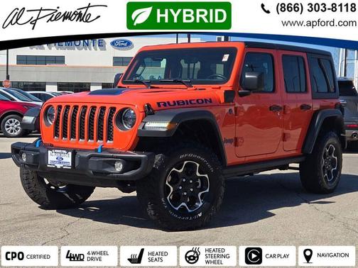 Punkn Metallic Clearcoat 2023 Jeep Wrangler 4xe Rubicon