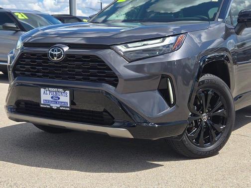 Magnetic Gray Metallic 2025 Toyota RAV4 Hybrid SE