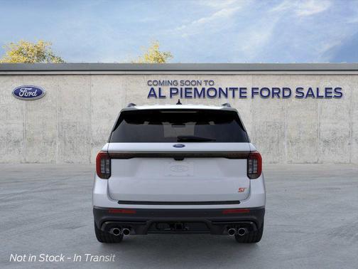 Space White Metallic 2026 Ford Explorer ST