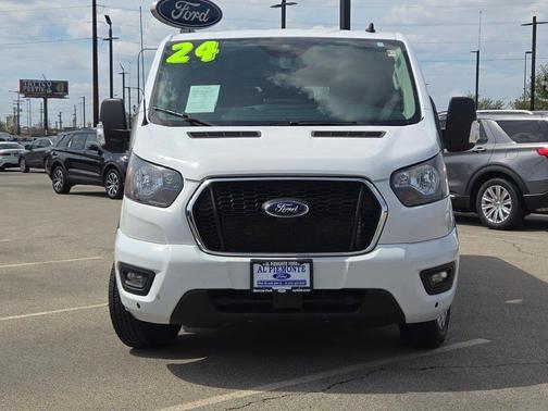 Oxford White 2024 Ford Transit-350 XLT