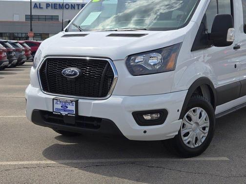 Oxford White 2024 Ford Transit-350 XLT