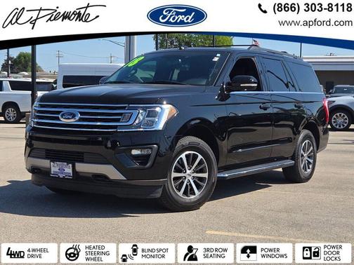 Shadow Black 2018 Ford Expedition XLT