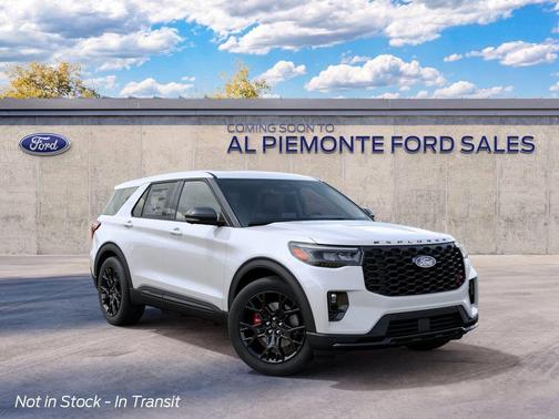 Star White Metallic Tri-Coat 2027 Ford Explorer ST