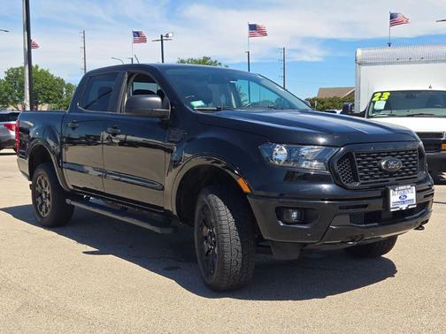 Shadow Black 2021 Ford Ranger XLT