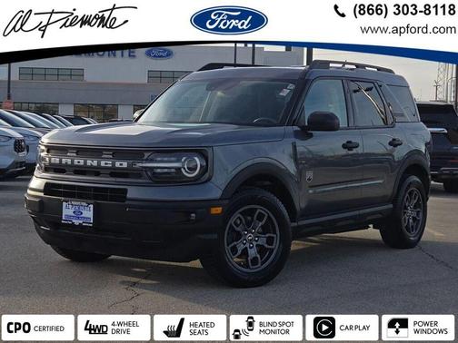 Carbonized Gray Metallic 2022 Ford Bronco Sport Big Bend SUV