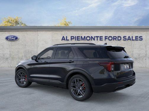 Agate Black Metallic 2026 Ford Explorer ST-Line