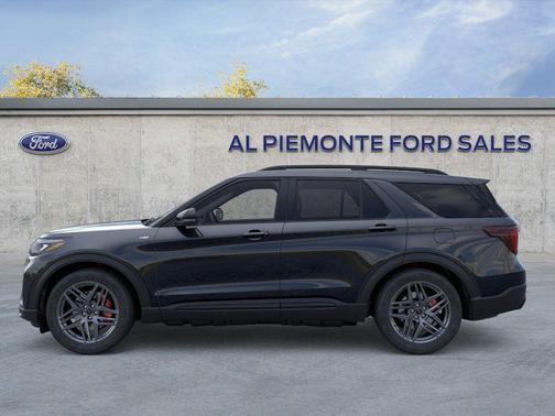 Agate Black Metallic 2026 Ford Explorer ST-Line