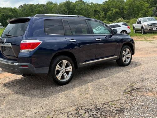 Blue 2011 Toyota Highlander Limited