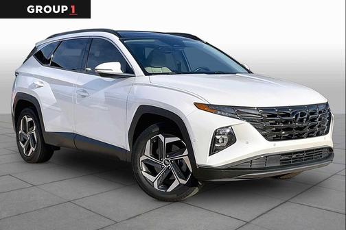 Quartz White 2022 Hyundai TUCSON Limited