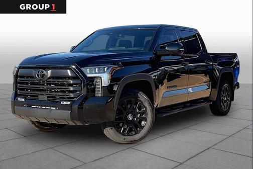 Midnight Black Metallic 2025 Toyota Tundra Limited