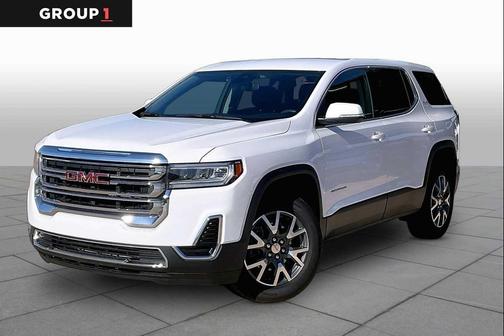 Summit White 2023 GMC Acadia SLE