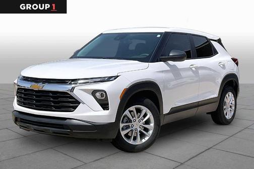 Summit White 2025 Chevrolet Trailblazer LS