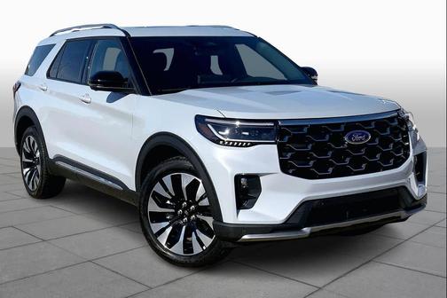 Space Gray 2025 Ford Explorer Platinum