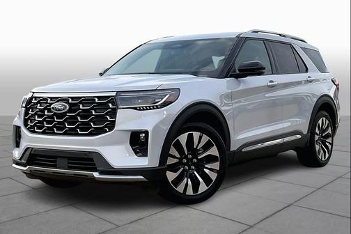 Space Gray 2025 Ford Explorer Platinum