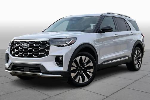 Space Gray 2025 Ford Explorer Platinum
