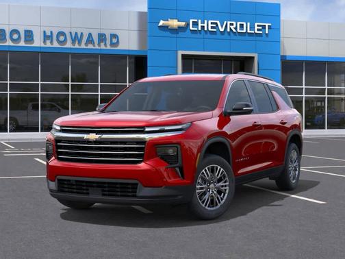 Red 2026 Chevrolet Traverse LT