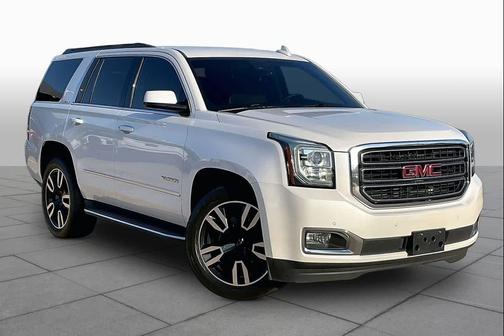 White Frost Tricoat 2017 GMC Yukon SLT