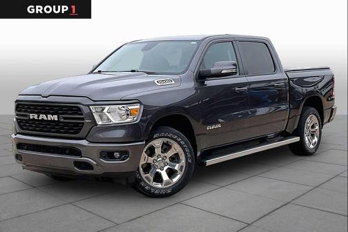 Granite Crystal Metallic Clearcoat 2022 RAM 1500 Big Horn/Lone Star