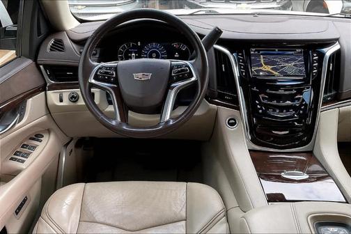 Crystal White Tri-Coat 2017 Cadillac Escalade Luxury