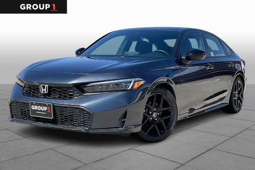 Urban Gray Pearl 2025 Honda Civic Sport