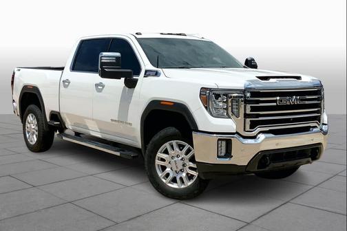 Summit White 2021 GMC Sierra 2500 SLT