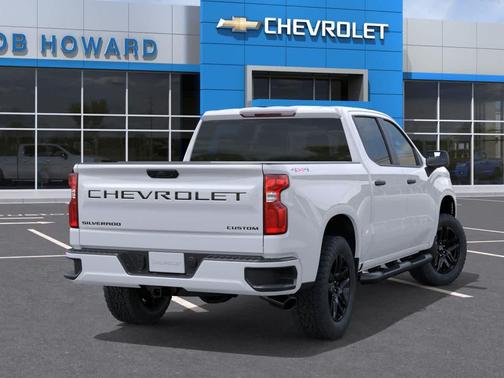 Summit White 2026 Chevrolet Silverado 1500 Custom