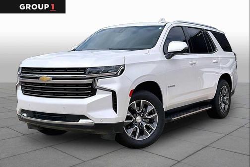 Iridescent Pearl Tricoat 2022 Chevrolet Tahoe LT
