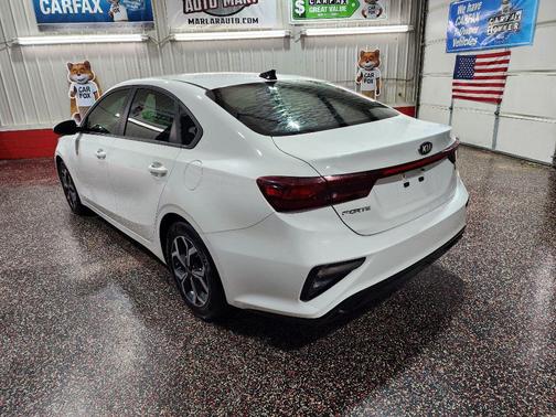 Clear White 2019 Kia Forte LXS