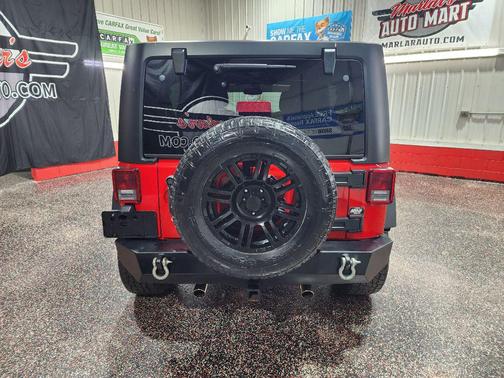 Firecracker Red Clear Coat 2015 Jeep Wrangler Unlimited Sport