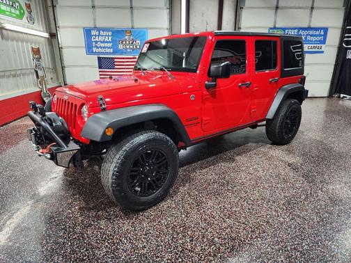 Firecracker Red Clear Coat 2015 Jeep Wrangler Unlimited Sport