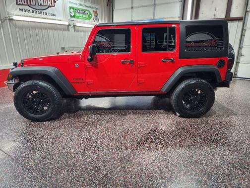 Firecracker Red Clear Coat 2015 Jeep Wrangler Unlimited Sport