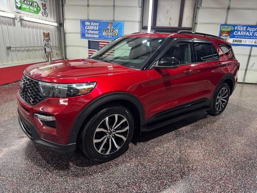 Rapid Red Metallic Tinted Clearcoat 2020 Ford Explorer ST