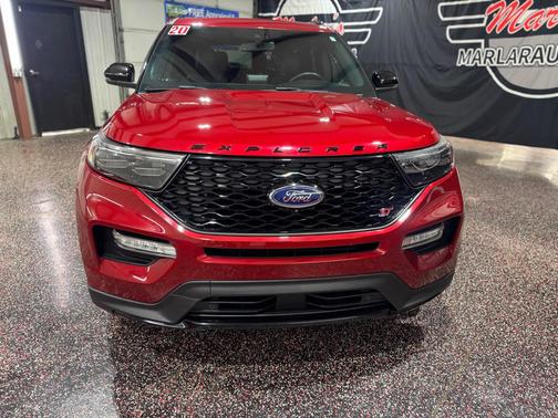 Rapid Red Metallic Tinted Clearcoat 2020 Ford Explorer ST