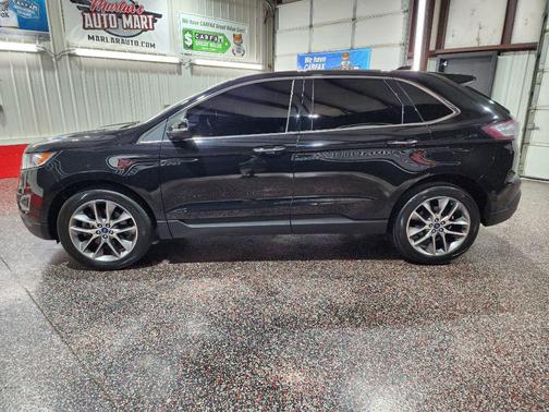 BLACK 2016 Ford Edge Titanium
