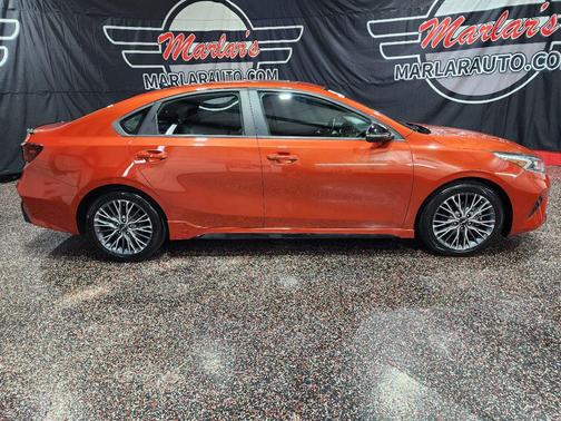 Fire Orange 2022 Kia Forte GT-Line