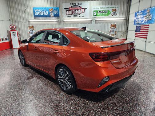 Fire Orange 2022 Kia Forte GT-Line