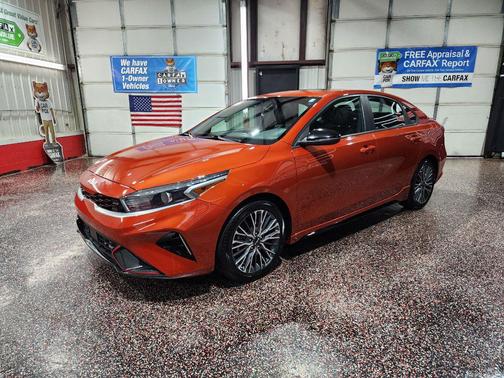 Fire Orange 2022 Kia Forte GT-Line