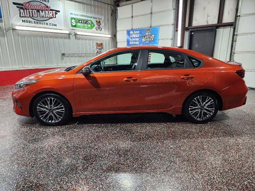 Fire Orange 2022 Kia Forte GT-Line